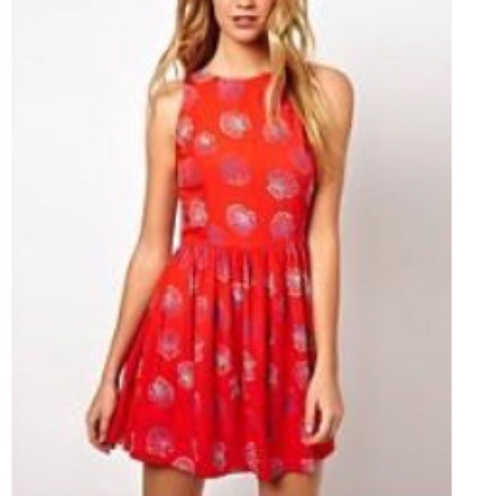 ASOS sugarhill boutique seashell dress